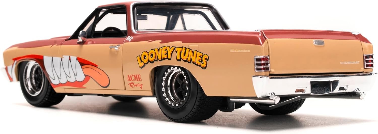 Chevrolet El Camino 1967 Tasmania Figure Looney Toons 1:24 - 80376