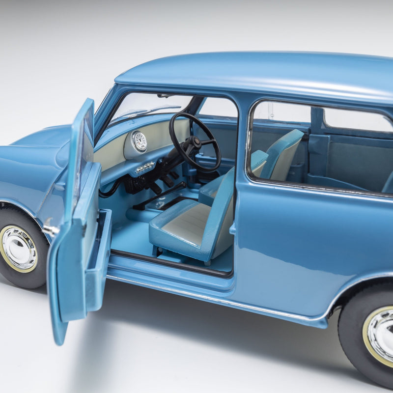 Morris Mini Minor 1967 Clipper Blue 1:18 - 80405