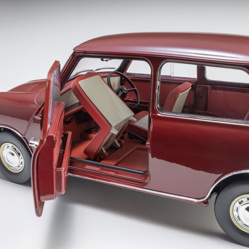 Morris Mini Minor 1967 Cherry Red 1:18 - 80419