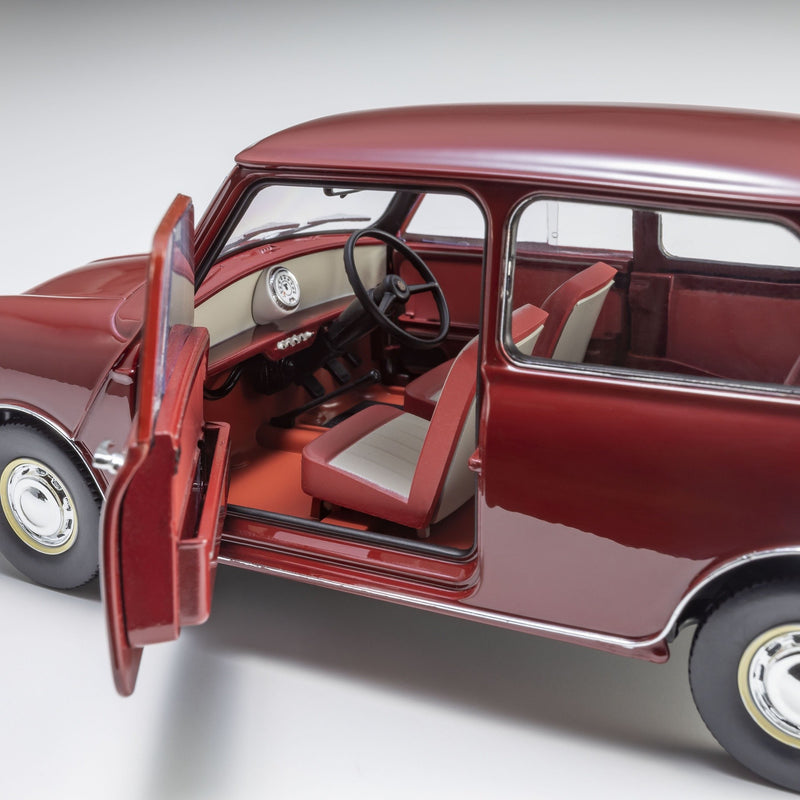 Morris Mini Minor 1967 Cherry Red 1:18 - 80420