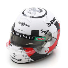Esteban Ocon Casco Bell Helmet BWT Alpine Belgian GP 2023 1:5 - 80421