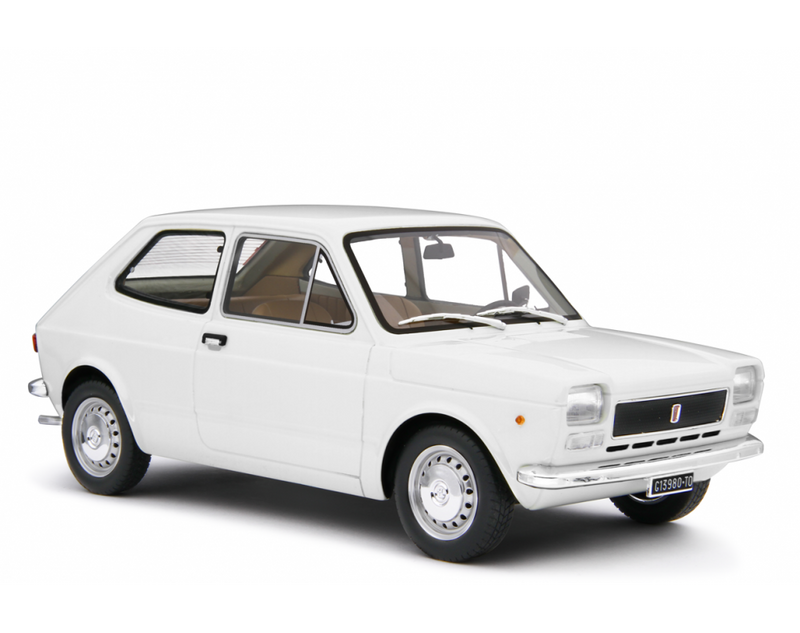 Fiat 127 1° Serie 1972 3 porte Bianco 1:18 - 80432