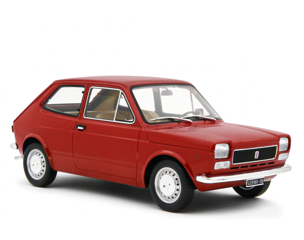 Fiat 127 1° Serie 1972 3 porte Rosso 1:18 - 80457