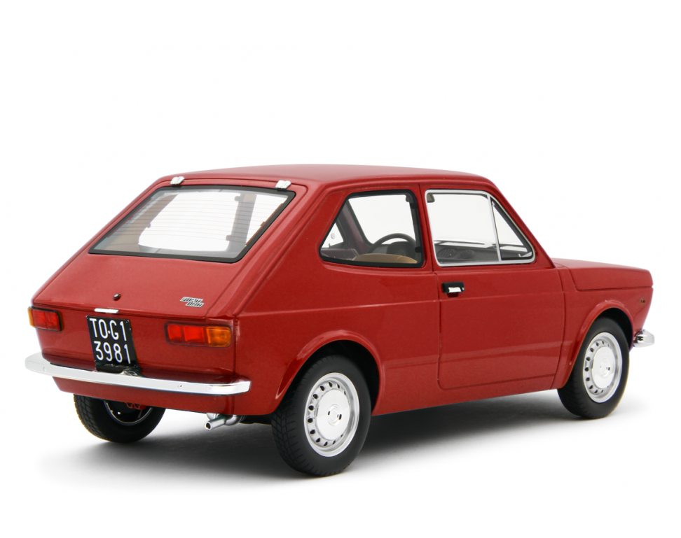 Fiat 127 1° Serie 1972 3 porte Rosso 1:18 - 80458