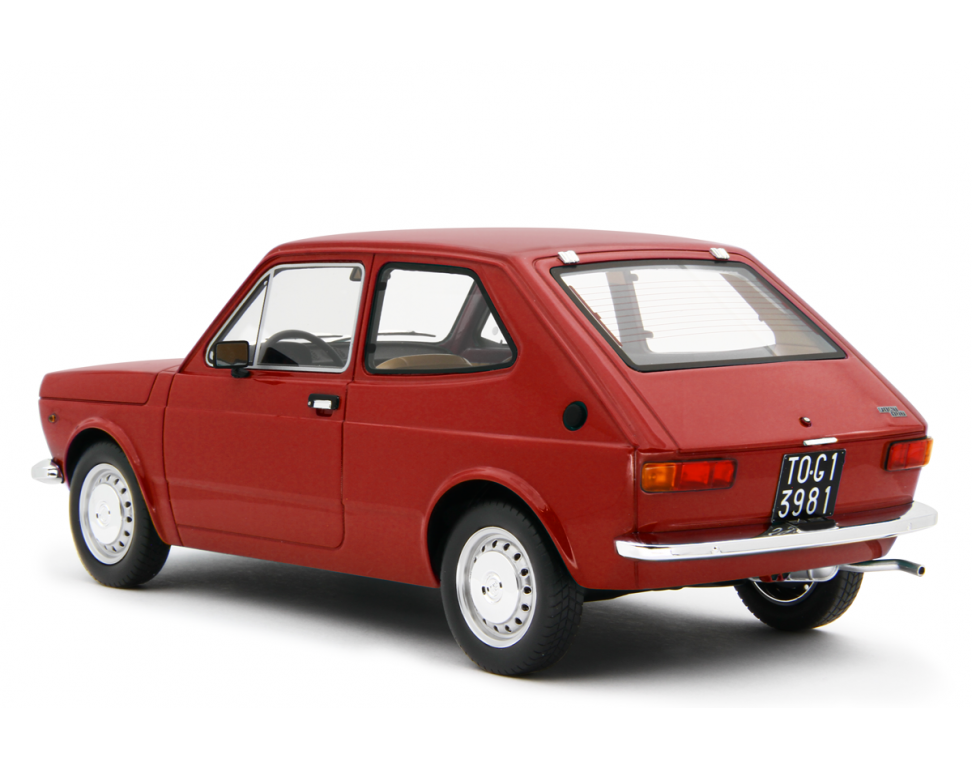 Fiat 127 1° Serie 1972 3 porte Rosso 1:18 - 80460