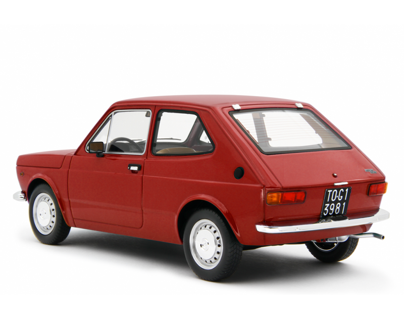 Fiat 127 1° Serie 1972 3 porte Rosso 1:18 - 80460