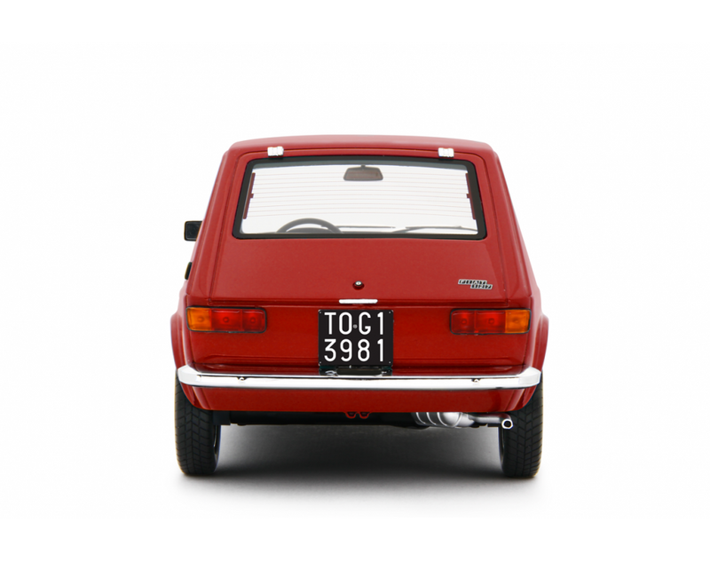 Fiat 127 1° Serie 1972 3 porte Rosso 1:18 - 80461