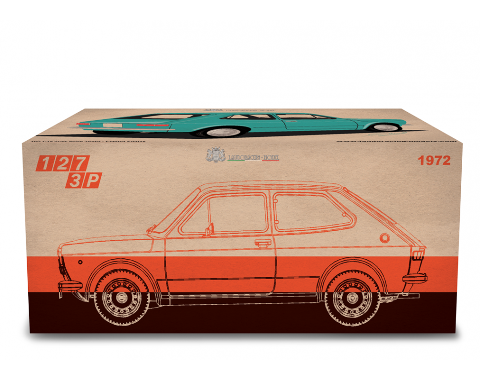 Fiat 127 1° Serie 1972 3 porte Verde 1:18 - 80478