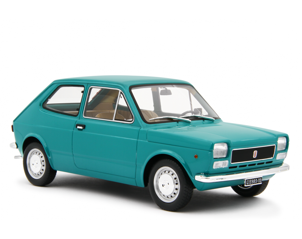 Fiat 127 1° Serie 1972 3 porte Blu 1:18 - 80490