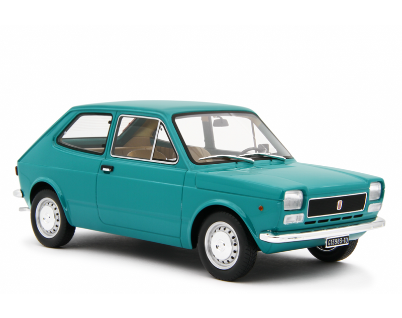 Fiat 127 1° Serie 1972 3 porte Blu 1:18 - 80490