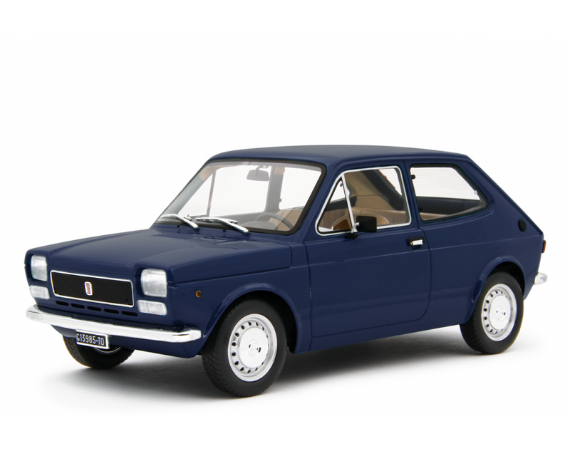 Fiat 127 1° Serie 1972 3 porte Blu Scuro 1:18 - 80505