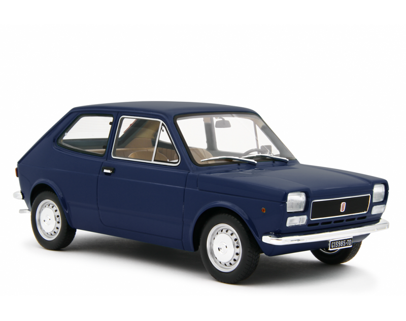 Fiat 127 1° Serie 1972 3 porte Blu Scuro 1:18 - 80506