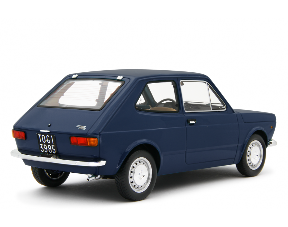 Fiat 127 1° Serie 1972 3 porte Blu Scuro 1:18 - 80507