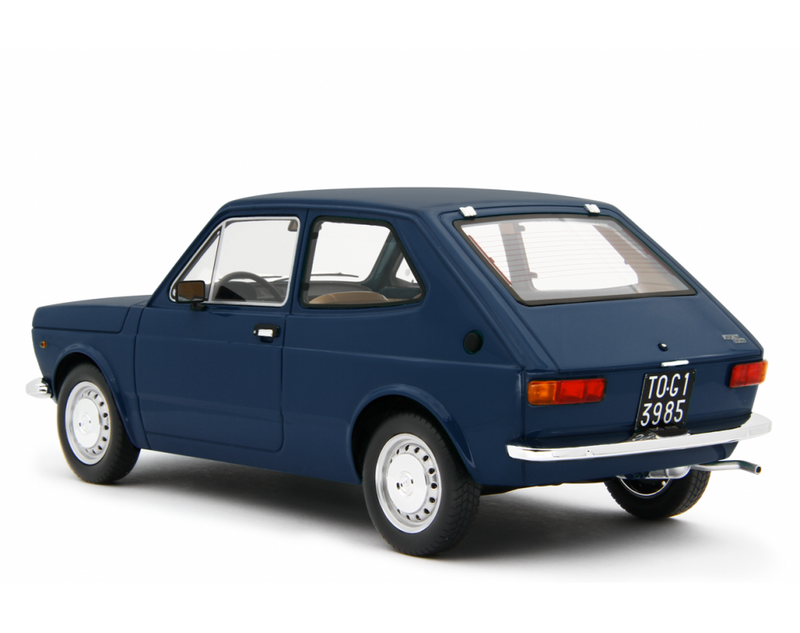 Fiat 127 1° Serie 1972 3 porte Blu Scuro 1:18 - 80508