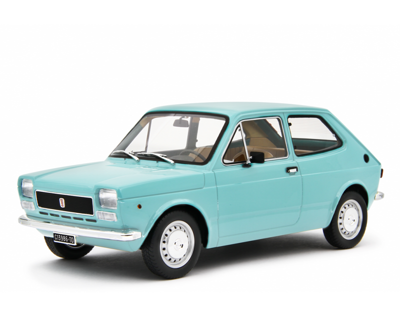 Fiat 127 1° Serie 1972 3 porte Blu Chiaro 1:18 - 80521