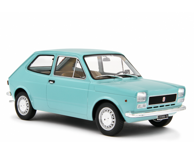 Fiat 127 1° Serie 1972 3 porte Blu Chiaro 1:18 - 80522