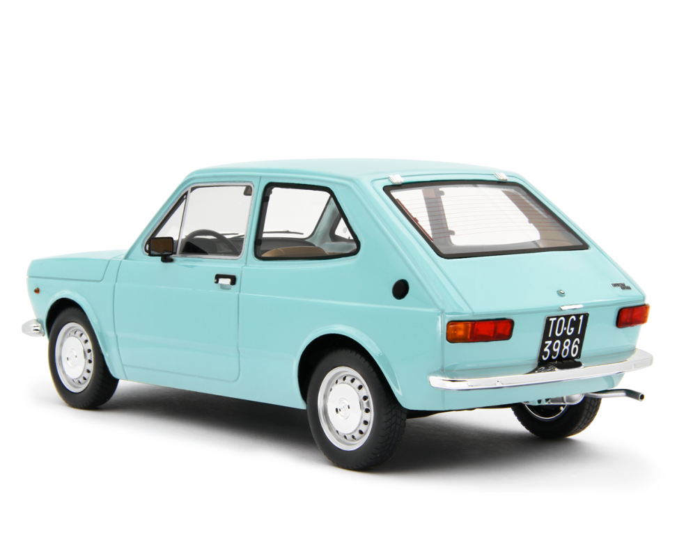 Fiat 127 1° Serie 1972 3 porte Blu Chiaro 1:18 - 80524