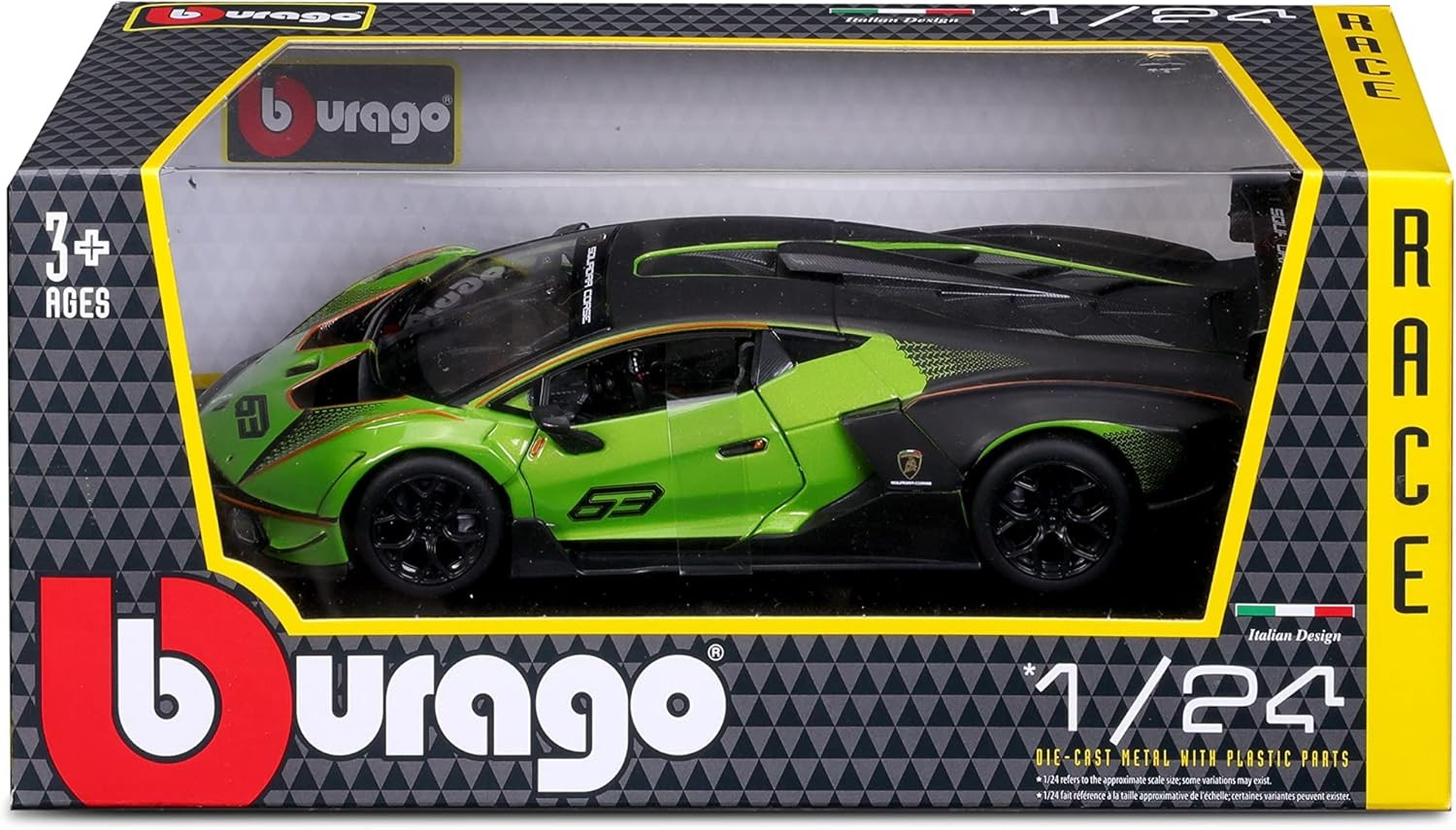 Lamborghini Essenza SCV12 2021 Verde 1:24 - 80547