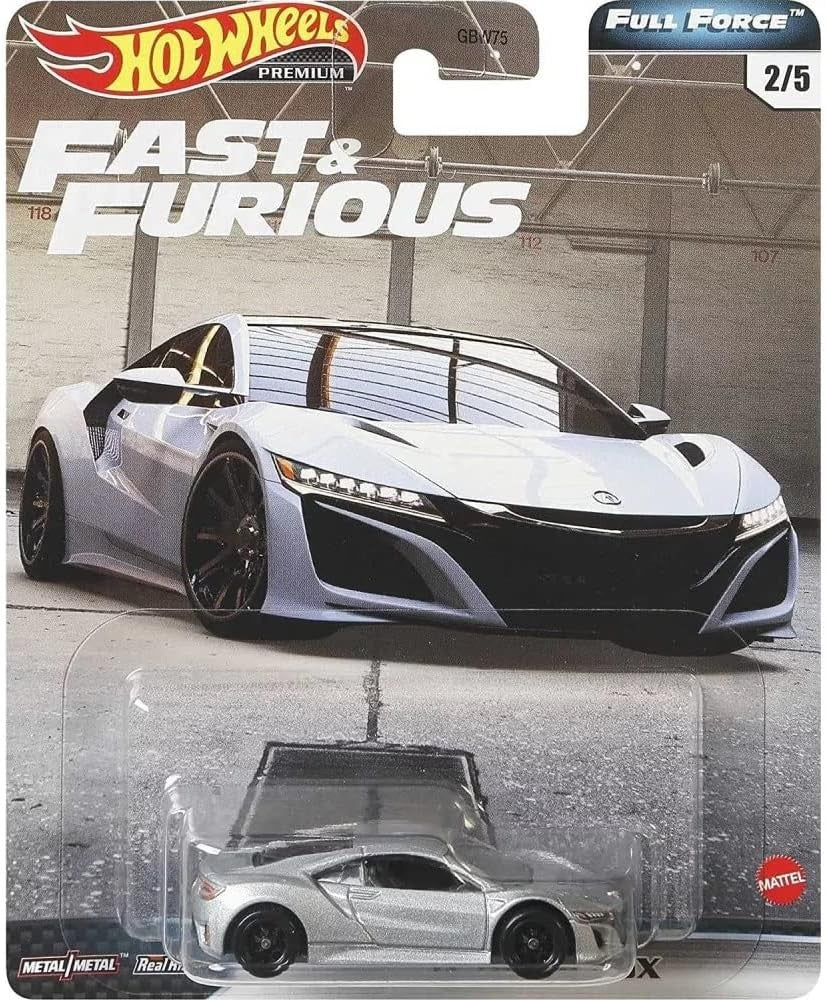 Acura NSX 2017 "Fast & Furious" Silver 1:64 - 80556