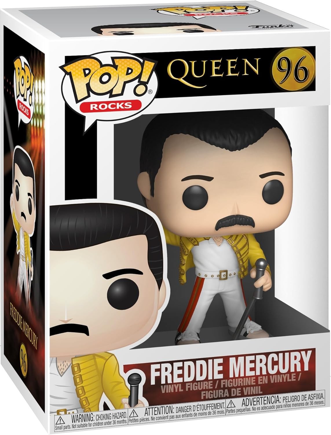 Freddie Mercury Funko Live Magic 1986 Figure Pop - 80639