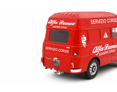 Alfa Romeo F12 Autocarro Tetto Sopralzato 1967 Servizio Corse Rosso 1:18-6