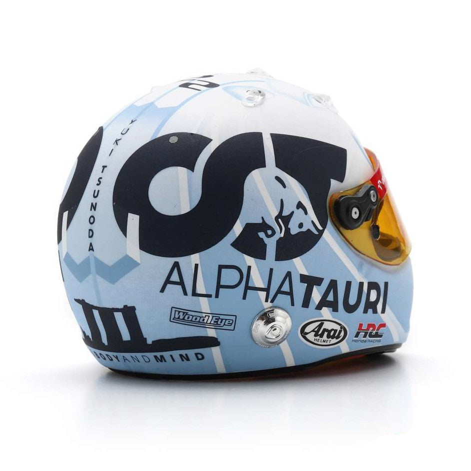 Yuki Tsunoda Casco Arai Helmet AlphaTauri AT04 F1 2023 Singapore Gp 1:5 - 80717