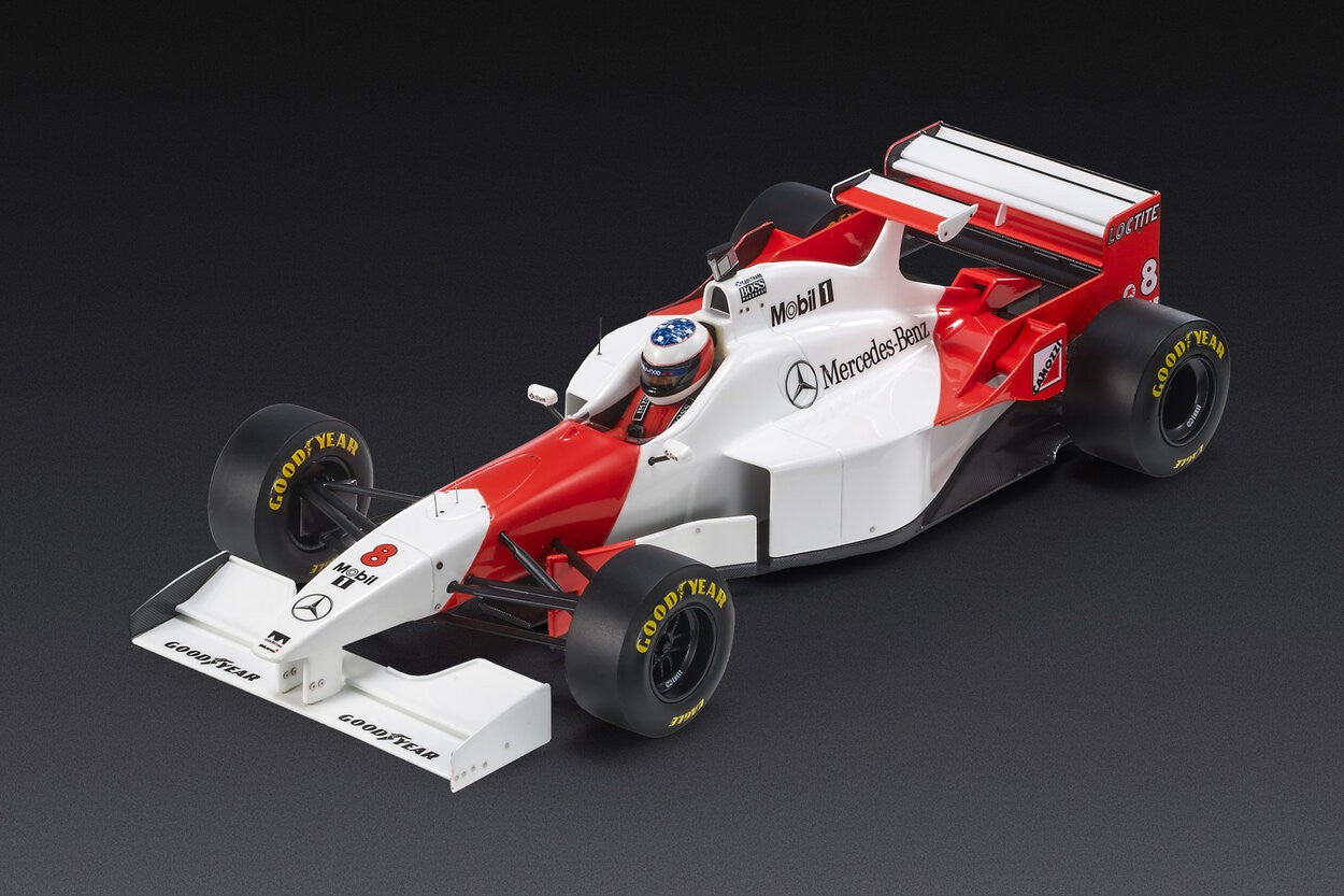 Mclaren Mercedes MP4/11 Monaco Gp 1996 with David Coulthard Schumacher Helmet 1:18 - 80782