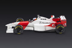 Mclaren Mercedes MP4/11 Monaco Gp 1996 with David Coulthard Schumacher Helmet 1:18 - 80784