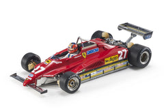 Ferrari 126 C2 1982 Belgian GP with driver figure Gilles Villeneuve 1:18 - 80801