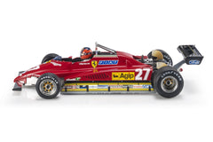 Ferrari 126 C2 1982 Belgian GP with driver figure Gilles Villeneuve 1:18 - 80803
