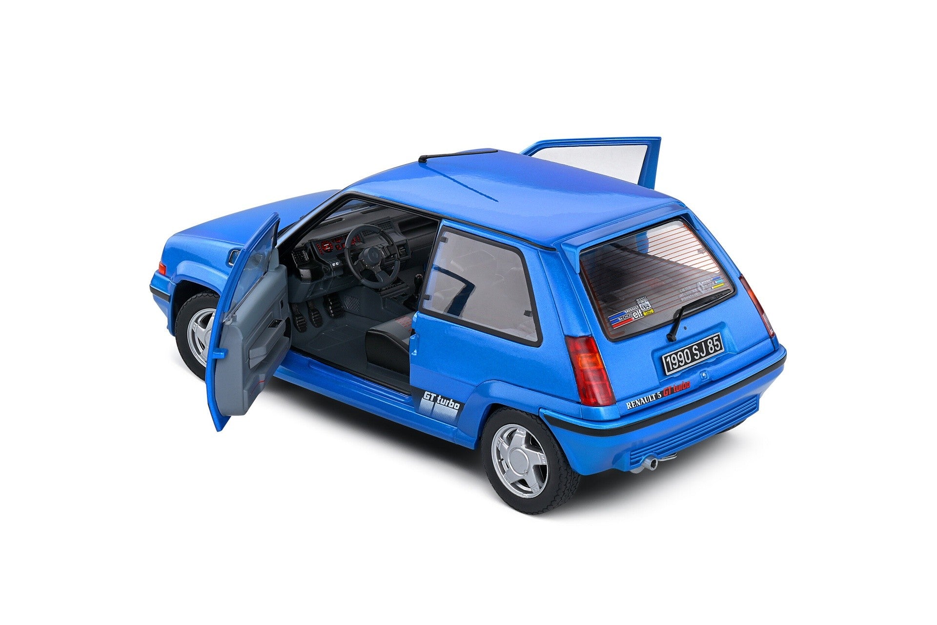 Renault R5 GT Turbo Ph II 1989 Blue Metallic 1:18 - 80867
