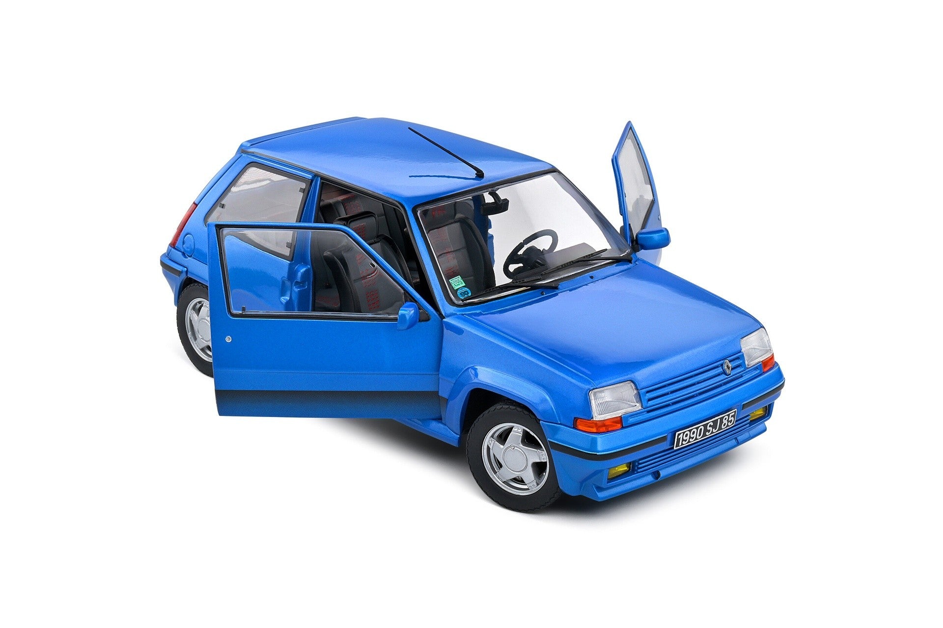 Renault R5 GT Turbo Ph II 1989 Blue Metallic 1:18 - 80868