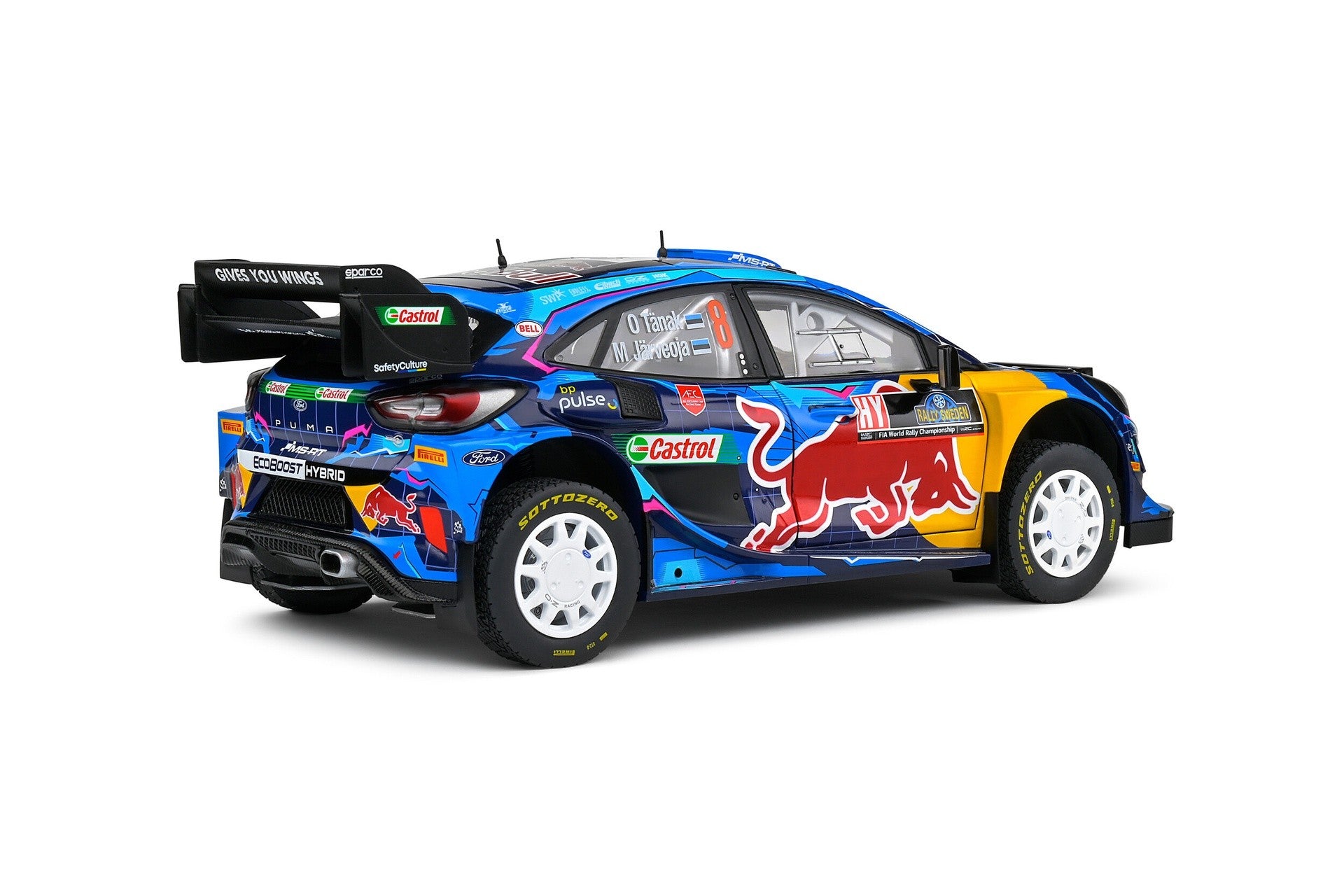 Ford Puma Rally1 2023 Winner Rally di Svezia Ott Tanak - Martin Jarveoja 1:18 - 80880