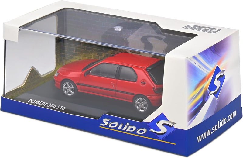 Peugeot 306 GTi S16 2002 Red 1:43 - 80979