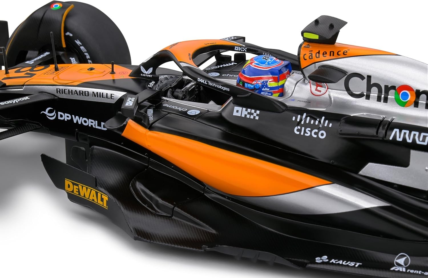 McLaren MCL60 4th British GP Silverstone F1 2023 Oscar Piastri 1:18 - 80996