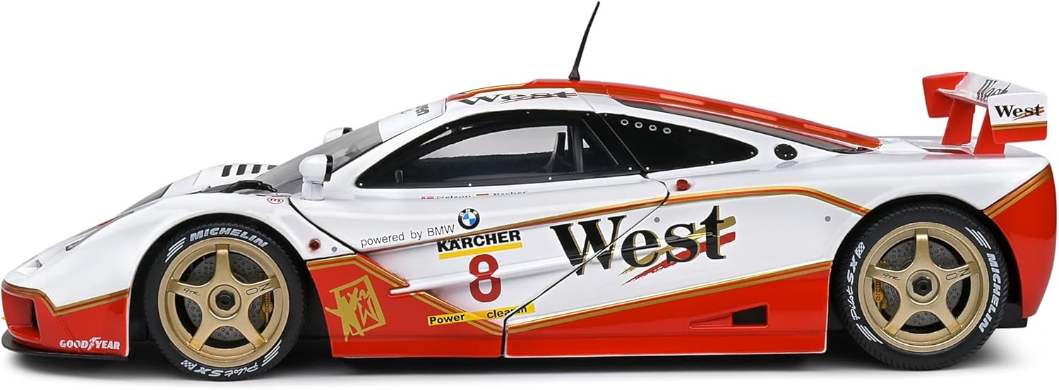 McLaren F1 GTR BMW V12 Team West Endurance 1995 John Nielsen - Thomas Bscher 1:18 - 81000