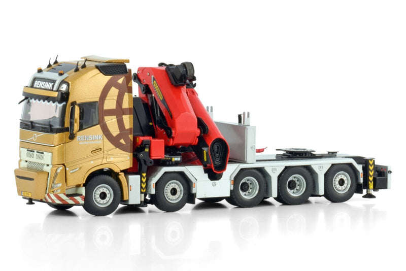 Volvo FH5 Globetrotter XL 10x4 con gru PALFINGER PK 165.002 TEC 7 + JIB 1:50 - 81018