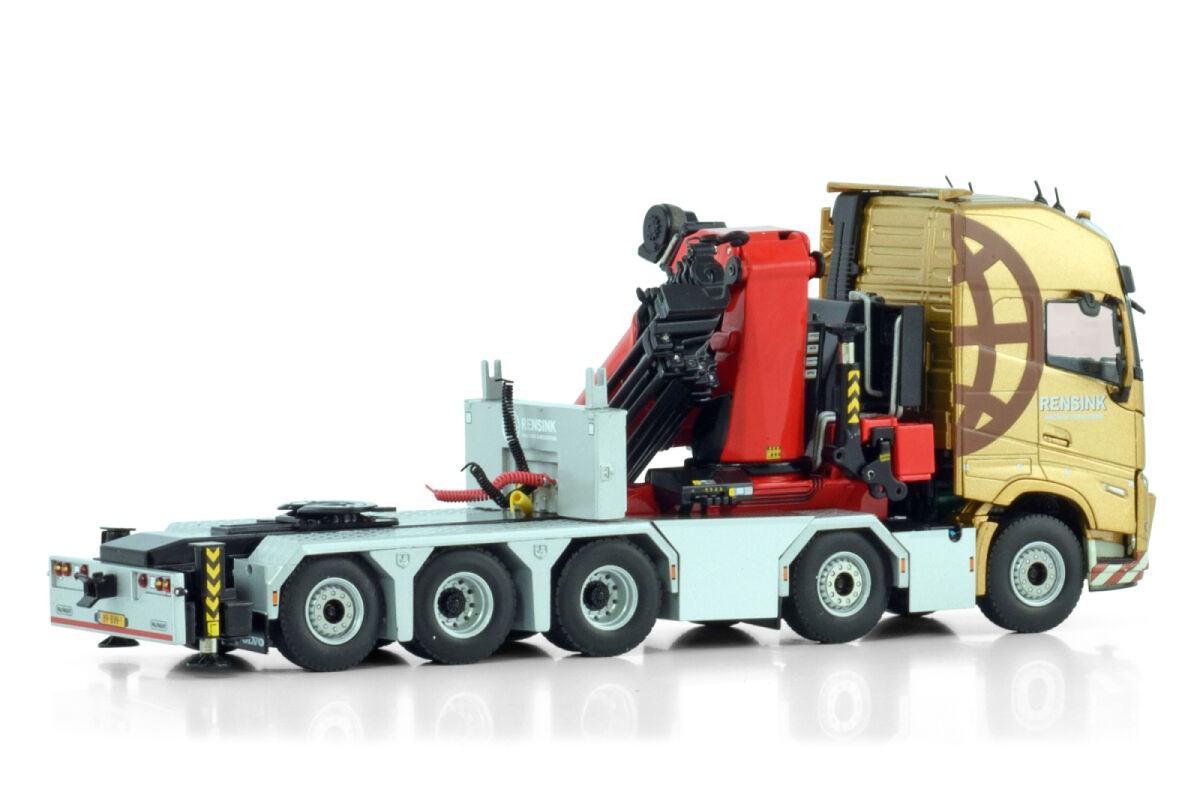 Volvo FH5 Globetrotter XL 10x4 con gru PALFINGER PK 165.002 TEC 7 + JIB 1:50 - 81019