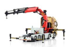 Volvo FH5 Globetrotter XL 10x4 con gru PALFINGER PK 165.002 TEC 7 + JIB 1:50 - 81021