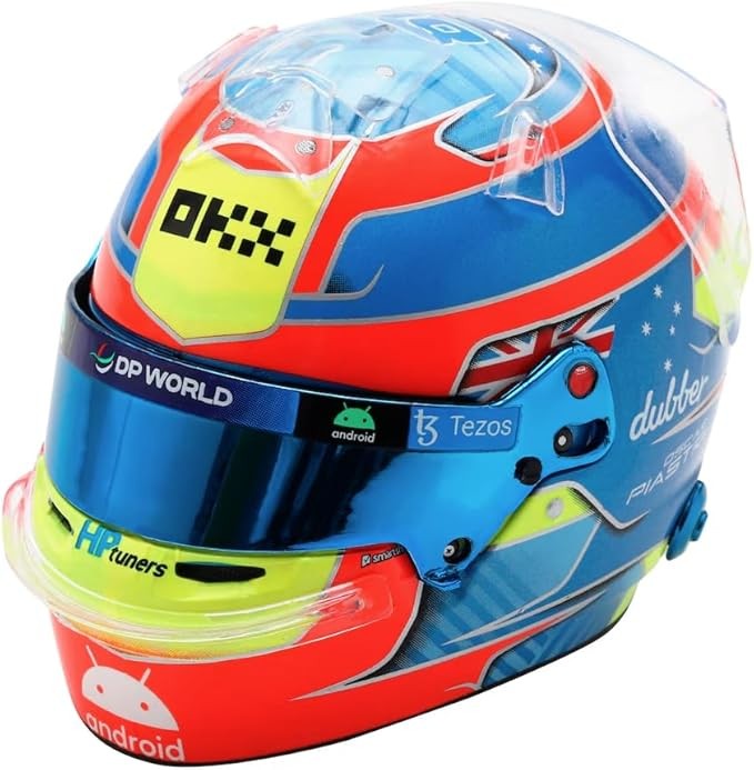 Oscar Piastri Casco Bell Helmet F1 2023 MCL60 Mclaren Mercedes 1:5 - 81033