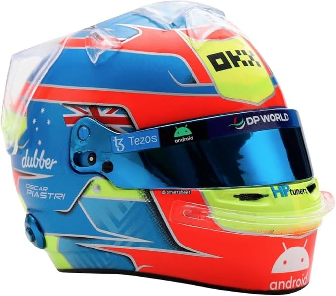 Oscar Piastri Casco Bell Helmet F1 2023 MCL60 Mclaren Mercedes 1:5 - 81035