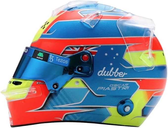 Oscar Piastri Casco Bell Helmet F1 2023 MCL60 Mclaren Mercedes 1:5 - 81036