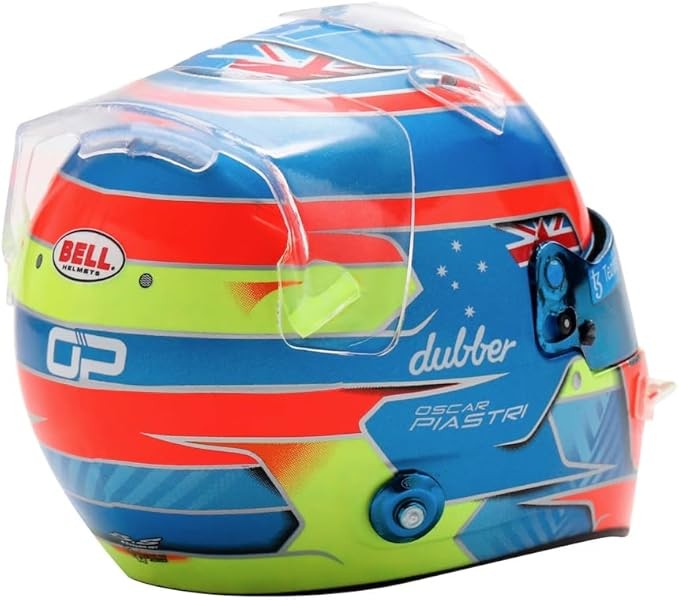 Oscar Piastri Casco Bell Helmet F1 2023 MCL60 Mclaren Mercedes 1:5 - 81037