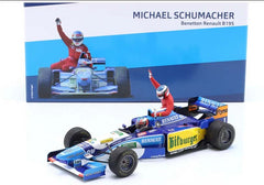 Benetton Ford B195 F1 1995 Michael Schumacher with Jean Alesi Winner Canadian GP Special Set 333pz 1:18 - 81040
