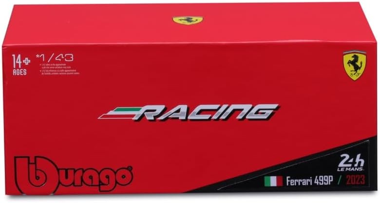 Ferrari 499P 3.0L Turbo V6 Team Ferrari AF 51 Corse Bburago Signature 1:43 - 81054