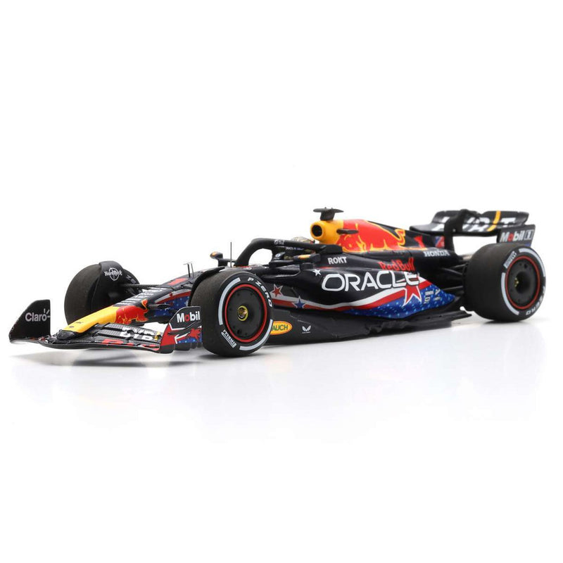 Red Bull Racing RB19 F1 2023 Oracle Red Bull Racing RB19 Winner USA GP 2023 Max Verstappen 1:43 - 81148