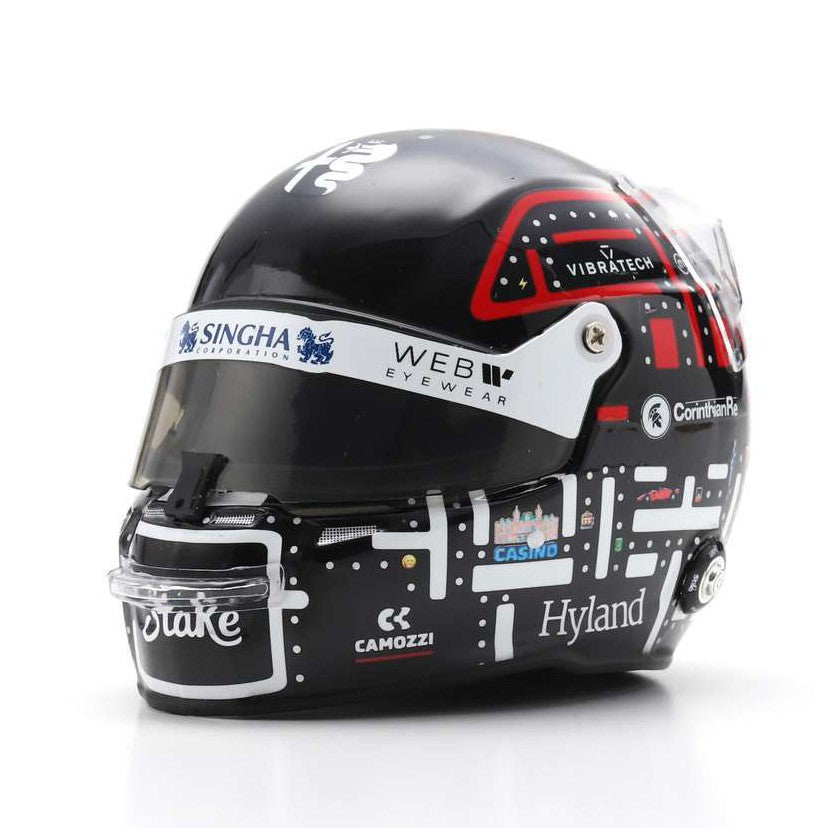 Valtteri Bottas Casco Bell Helmet F1 2023 Monaco GP Alfa Romeo Racing Team 1:5 - 81173
