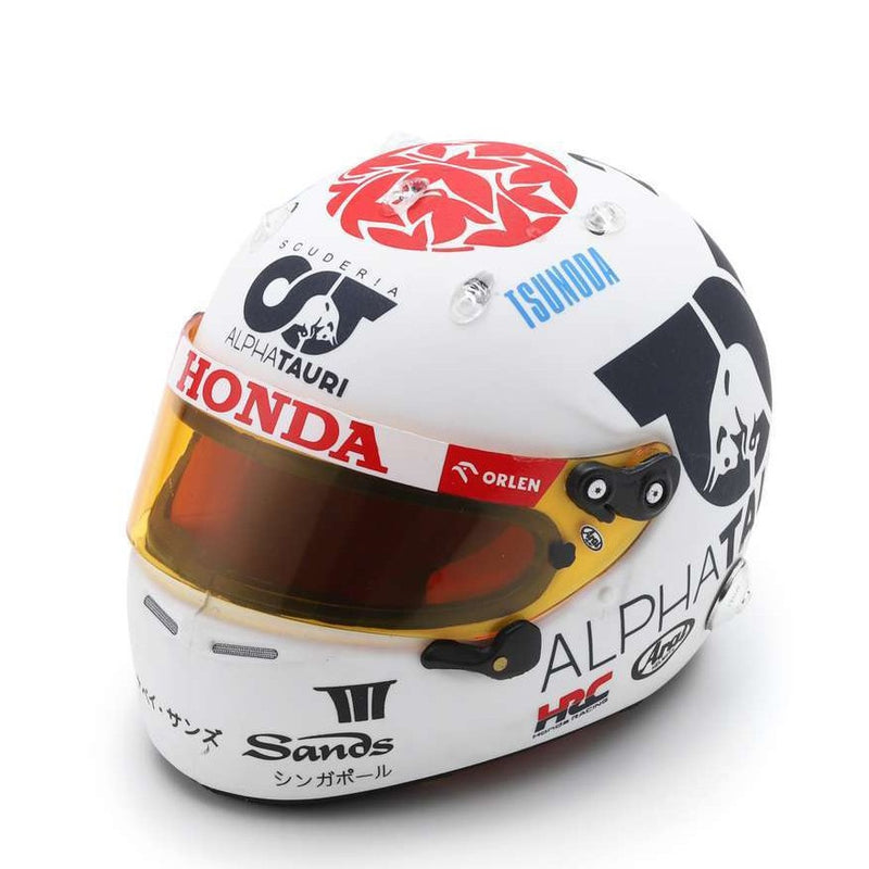 Yuki Tsunoda Casco Arai Helmet F1 2023 Japanese GP Alpha Tauri Team 1:5 - 81174