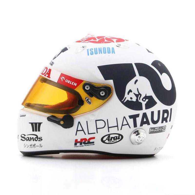 Yuki Tsunoda Casco Arai Helmet F1 2023 Japanese GP Alpha Tauri Team 1:5 - 81175