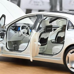 Mercedes-Maybach S 680 (X223) 4MATIC 2021 Diamond White 1:18 - 81239